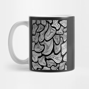 Swirled black Mug